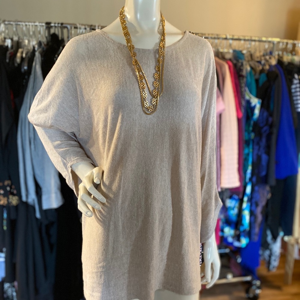Stylish oatmeal color Sweater